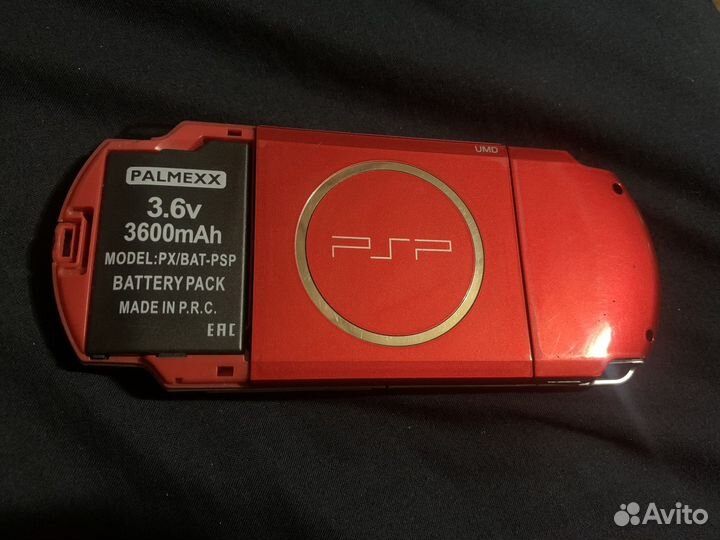 Sony psp 3008 прошитая красная