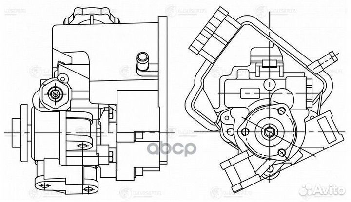 Насос гур mercedes-benz sprinter (W906) /vito (W