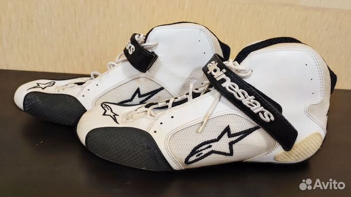 Комплект ботинки и защита для картинга Alpinestar