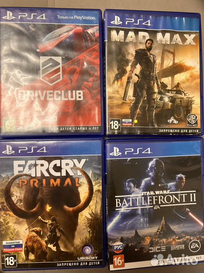 Игры на Ps4