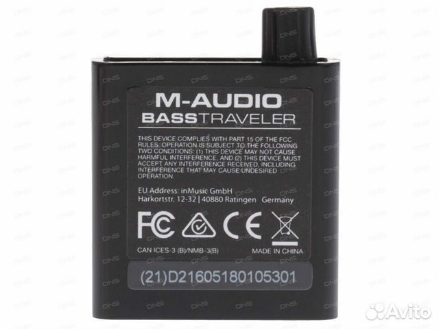 Усилитель звука для наушников M-Audio Bass