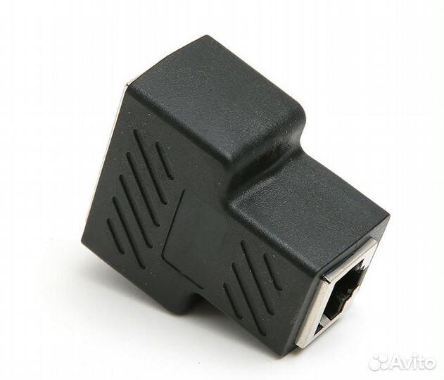 Разветвитель для интернет кабеля на 2 RJ45 8P8C