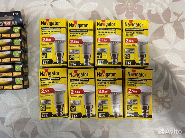 Энергосберегающие лампы Navigator E14