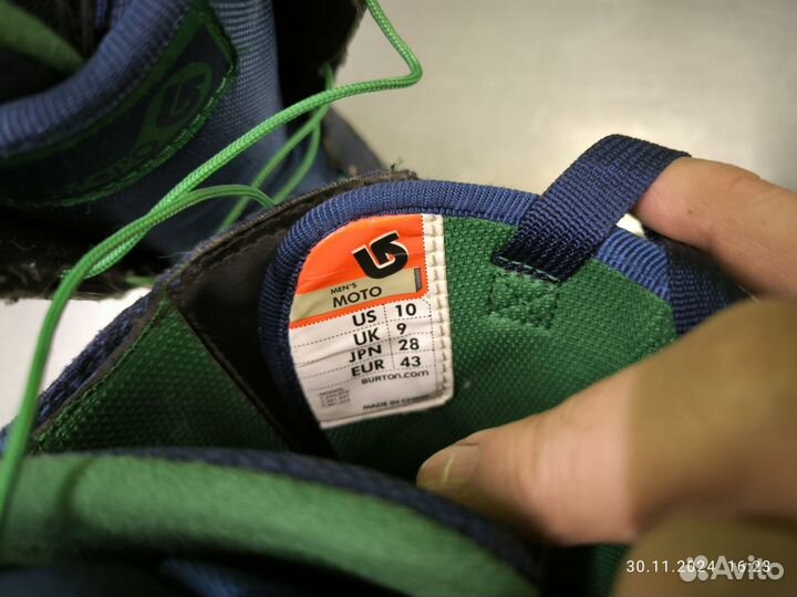 Ботинки для сноуборда 43