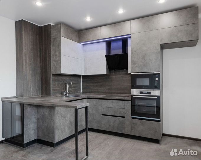 Кухня Бетон на заказ с гарантией