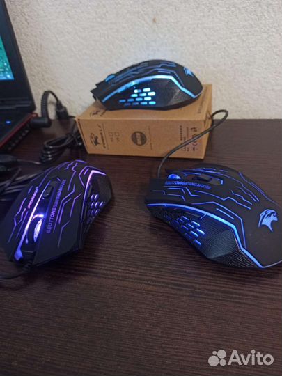 Игровая мышь Forka с тихими кликами с подсветкой