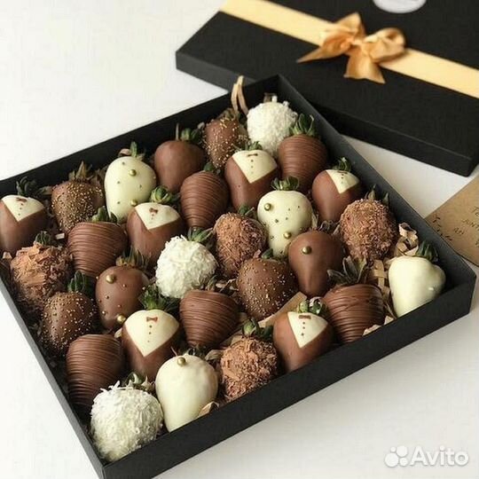 Вкусная клубника в шоколаде набор с доставкой