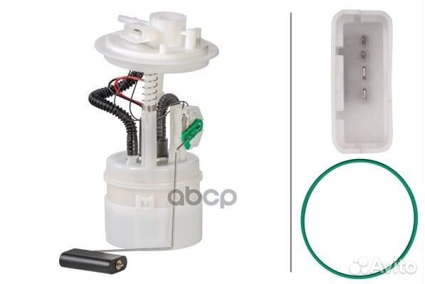 Насос топливный в сборе fiat punto ypsilon (843