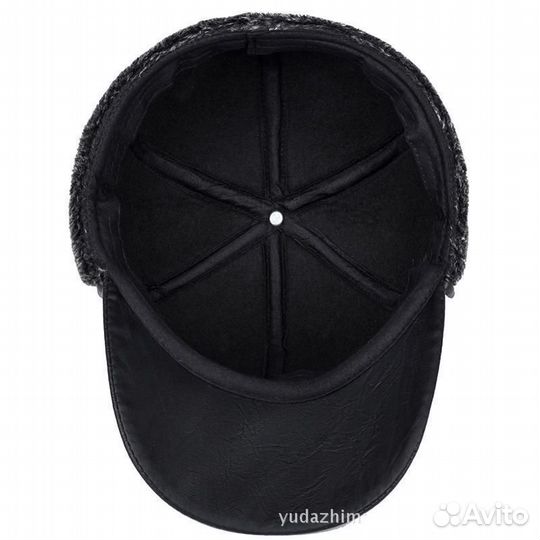 Кепка-бейсболка меховая зимняя