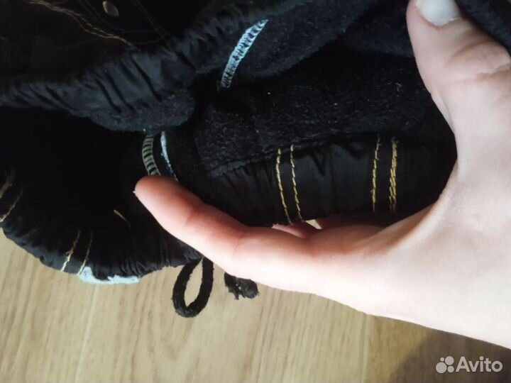 Штаны утепленные зимние детские р. 86-92