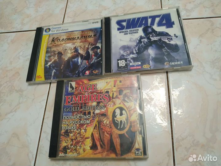 Компьютерные игры на дисках