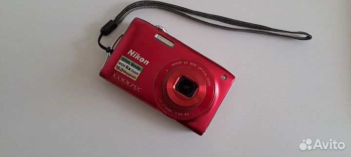 Компактный фотоаппарат nikon Coolpix s3200