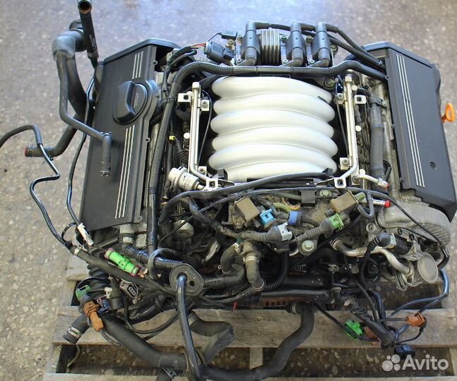 Контрактный двигатель(двс) 2.8 V6 Audi A8 A6 80 10