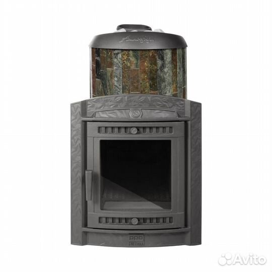 Печь Для Бани «Атмосфера XL ктт» ламели «Жадеит» н