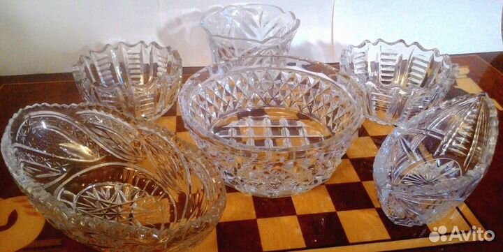 Хрусталь, Керамика, Столовые приборы, посуда