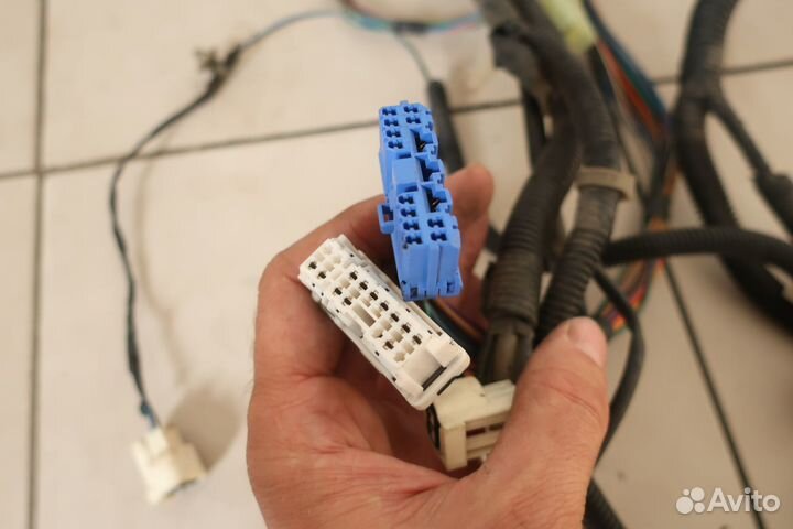 Проводка подкапотная Daewoo Matiz с блоком