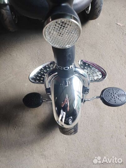 Велосипед коляска с ручкой Icon