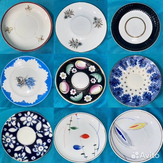 Блюдца Дулёво лфз Барановка Вербилки Рига