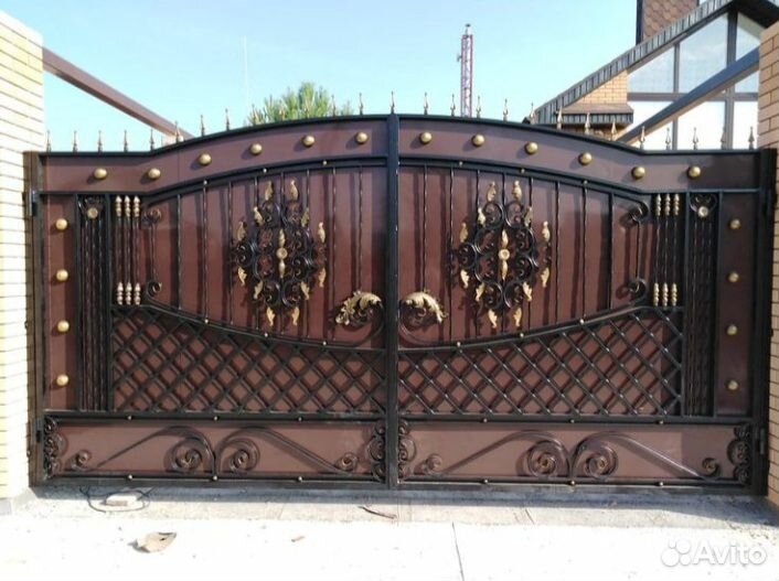 Кованые ворота