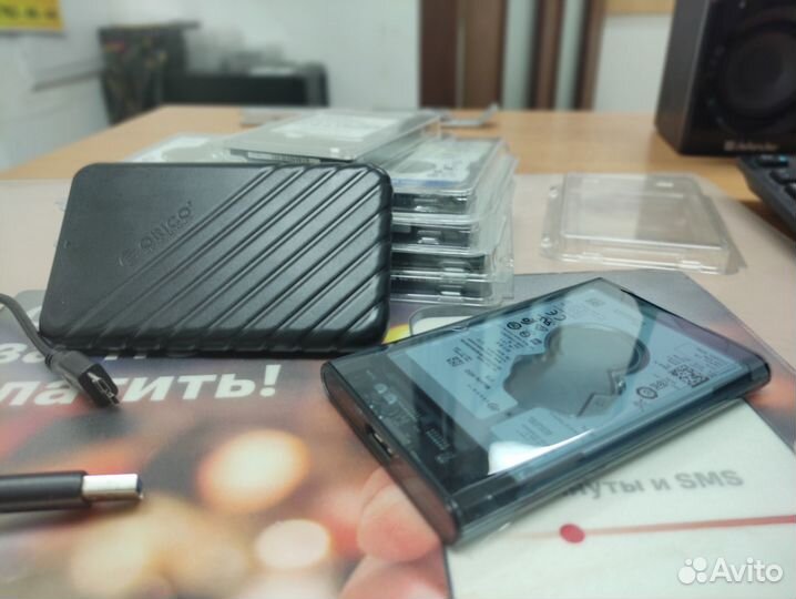 Жёсткие диски дл ноутбук / Внешний диск переносной