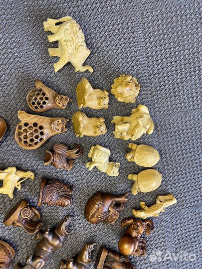 Фигурки животных фен-шуй дерево