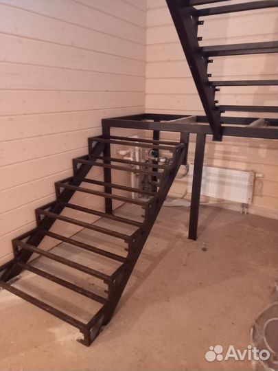 Лестницы на металлокаркасе