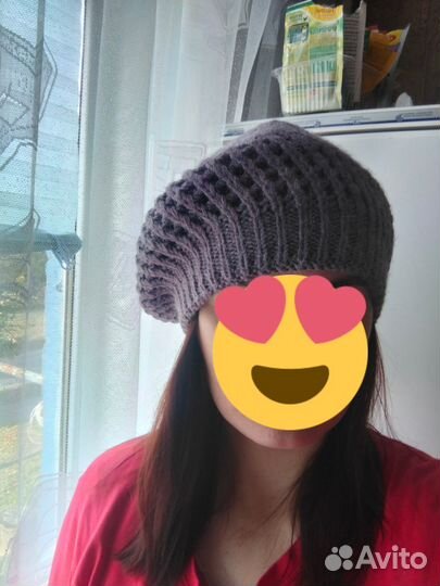 Берет и шарф комплект