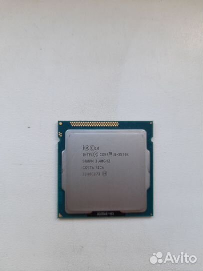 Процессор i5 3570К на 1155 сокет