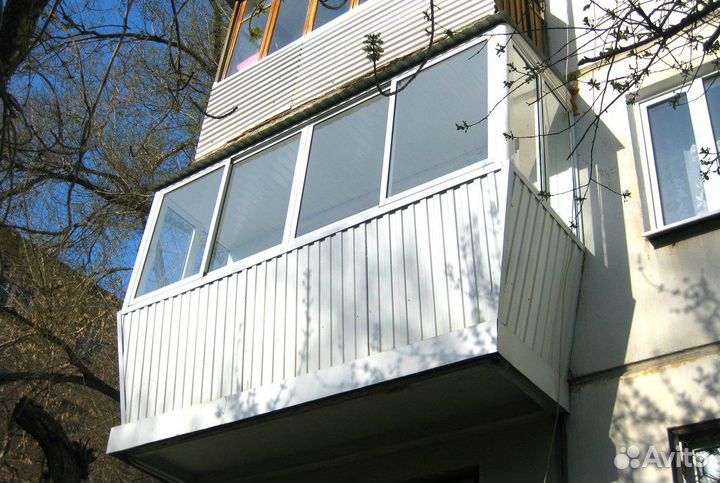 Остекление балконов