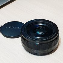 Panasonic Lumix G 20mm F/1.7 II Asph