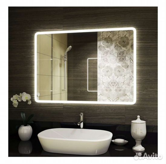 Зеркало bauedge с подсветкой новое