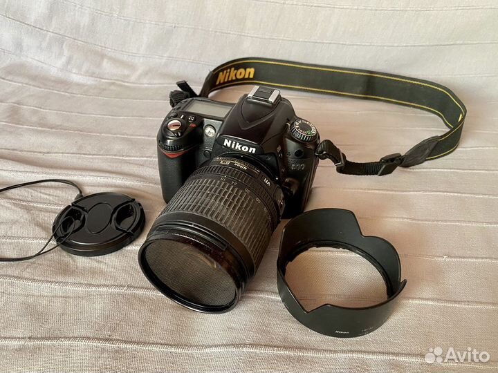 Nikon D90, +3 объектива, + 2 сумки, + пульт