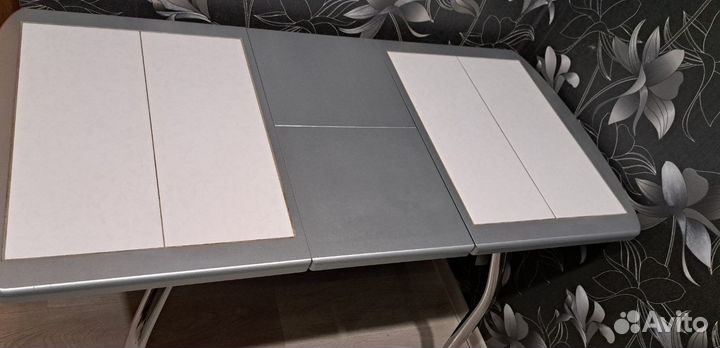 Стол кухонный раскладной с керамической плиткой