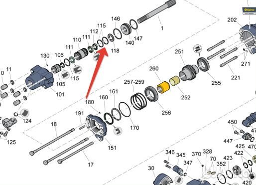 Уплотнение 3115328917