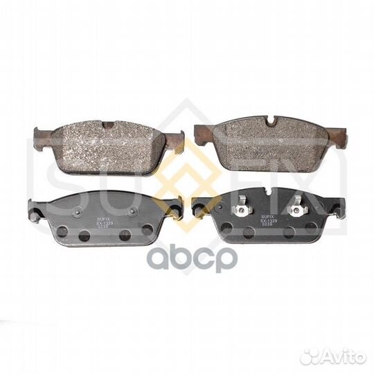 Колодки тормозные дисковые перед прав/лев B