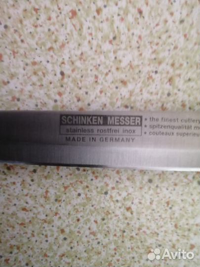 Шеф Нож schinker messer Германия новый