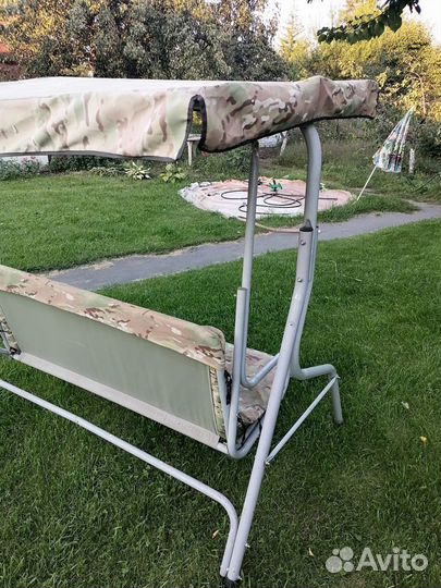 Садовые качели бу