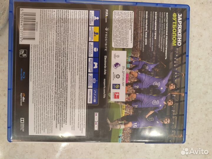 FIFA22 ps4 диск