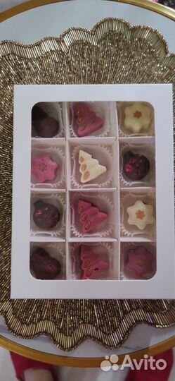 Шоколадные конфеты ручной работы