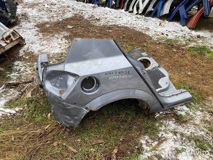 Задняя правая четверть Opel Astra H хетчбек
