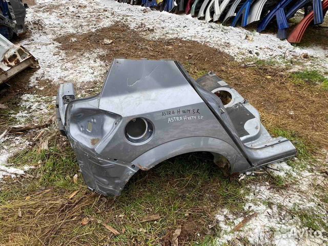 Задняя правая четверть Opel Astra H хетчбек