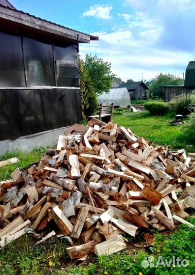 Дрова с доставкой в укладку любого объема