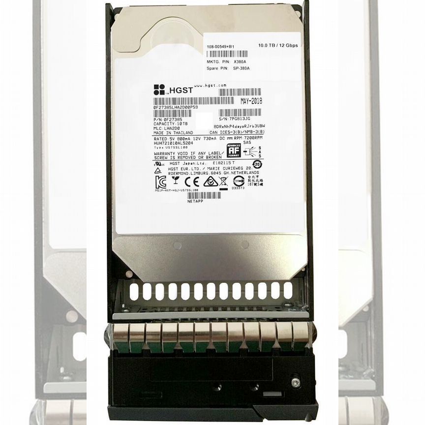 [108-00549] Жесткий Диск Network Appliance Sp-380a 10tb Sas