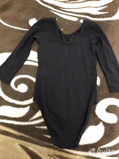 Купальник для танцев черный