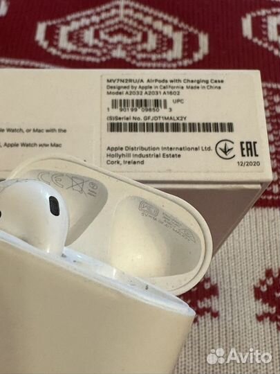 AirPods 2 Оригинальные