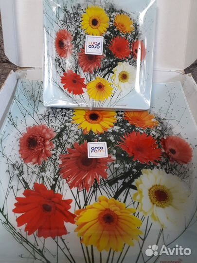 Набор тарелок Arcofam новый