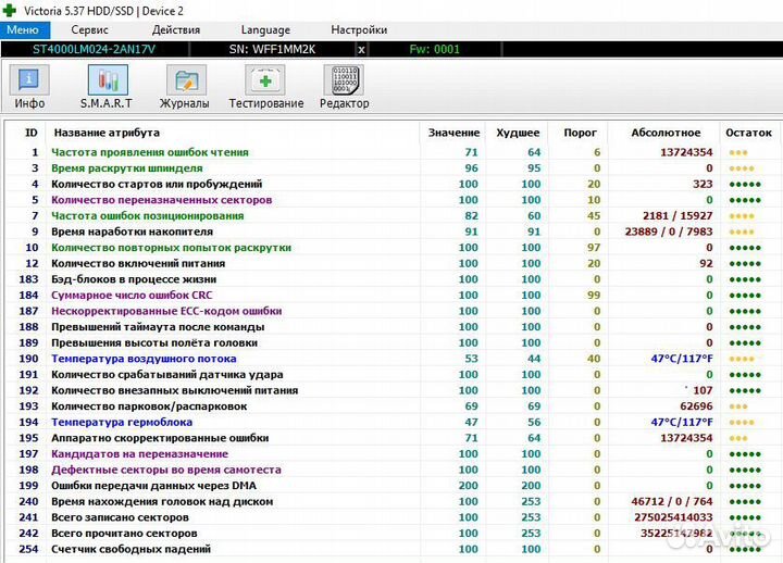 Внешний жесткий диск HDD Seagate One Touch 4 Tb