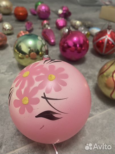 Елочные игрушки СССР