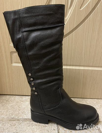 Сапоги женские натуральная кожа 38 размер