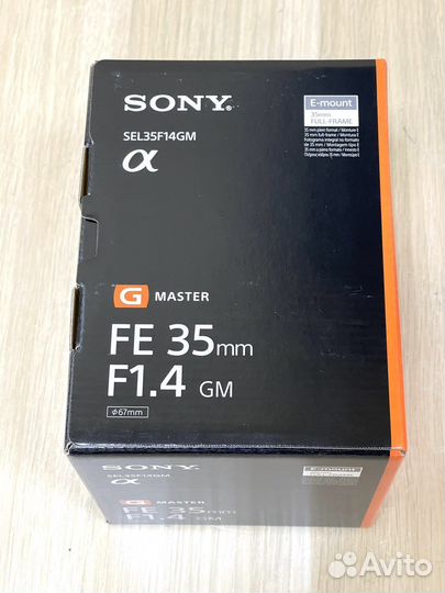 Sony FE 35mm f/1.4 GM (SEL35F14GM) Новый